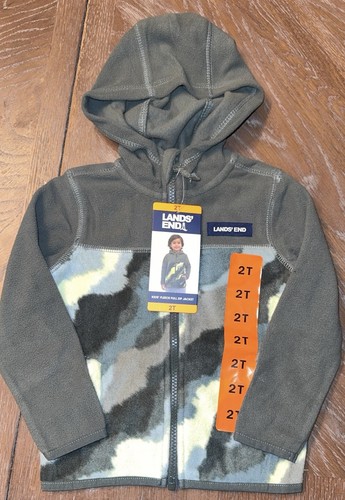 Lands end sweater jacket size - end,