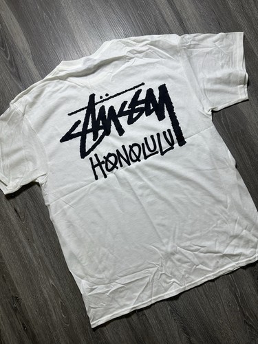Stussy honolulu chapter - stussy, white