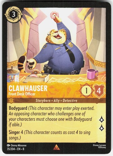 Clawhauser front desk - clawhauser,