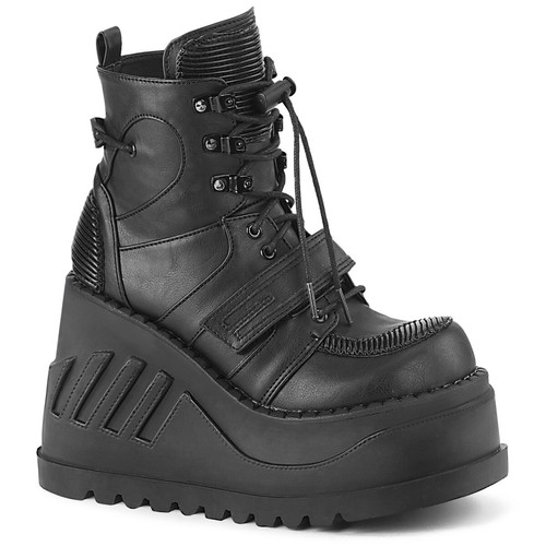 Demonia stomp women black - stomp-13,
