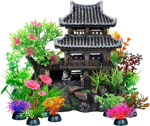 Piece fish tank accessories - fish,