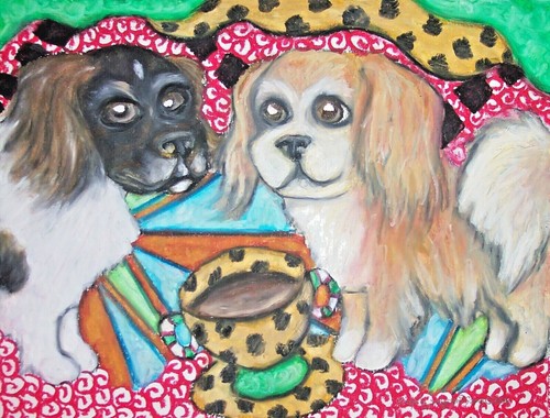Tibetan spaniel 4x6 - spaniel, dog