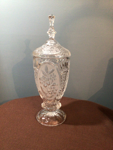 Lead crystal large - 24%, lidded