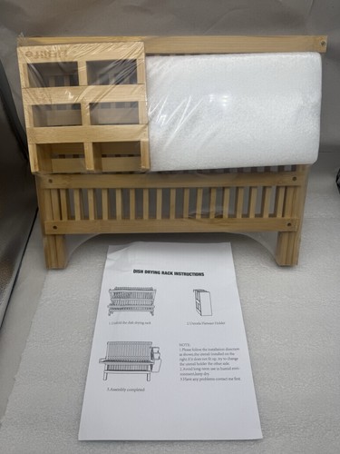 Bamboo folding tier - folding, 2-tier