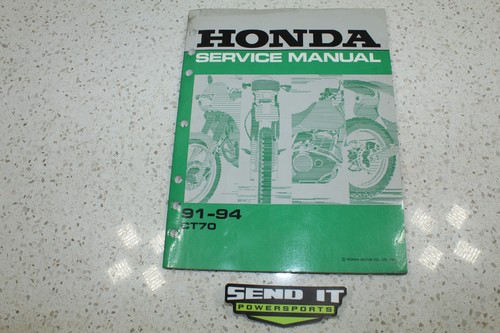 Honda ct70 service - 91-94,