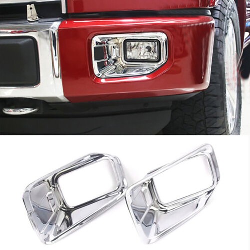 Chrome front bumper - chrome, fog
