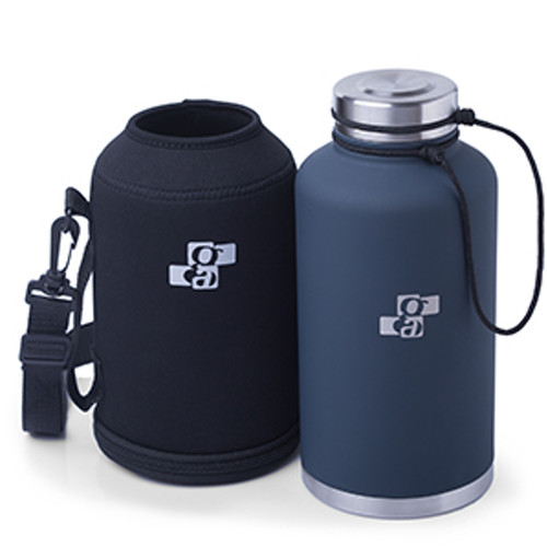 Stainless steel water jug - water, beer