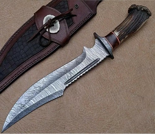 Original damascus bowie - original,