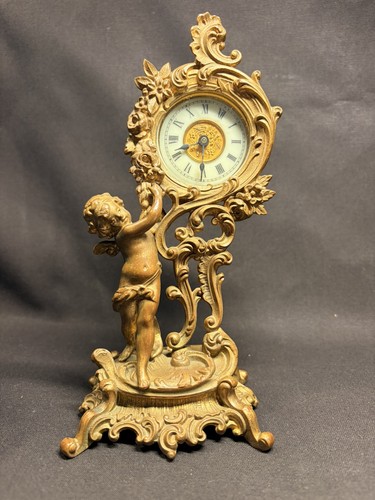 Ansonia antique brass - brass, ornate