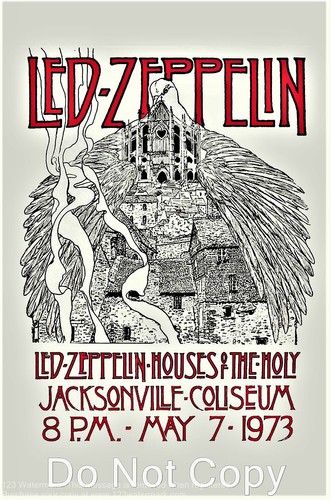 Led zeppelin poster show - poster,