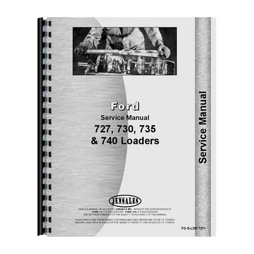 Service manual fits ford 730 - service,