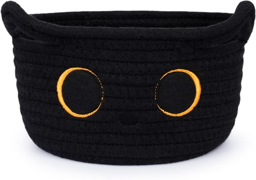 Black cat cotton - black, cute