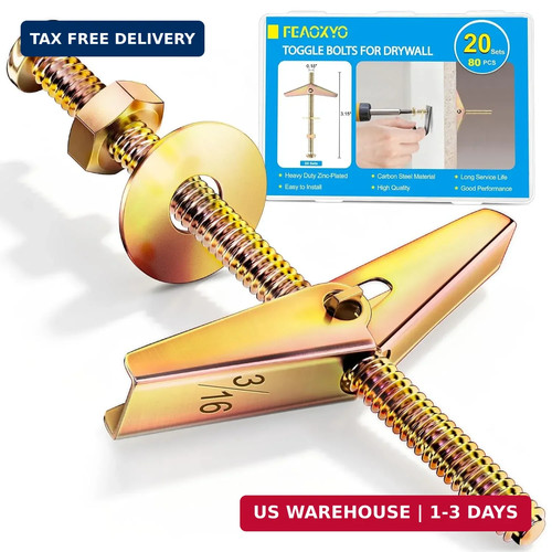 Sets inch toggle bolts - 20,