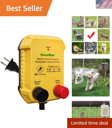 Powered electric fence - ac,