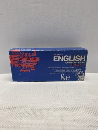 Vis english vocabulary - vis-ed,