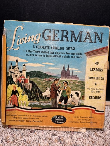 Vtg german living - german,
