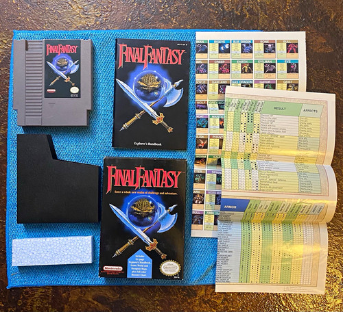 Vintage 1990 final fantasy - vintage, nes