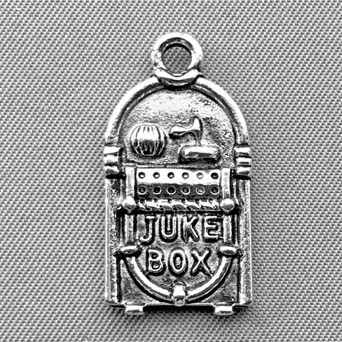 Jukebox music charms 25x13mm - charms,