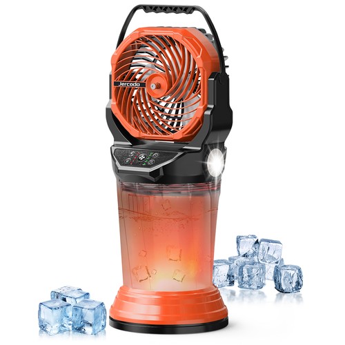 Portable misting fan with - portable,