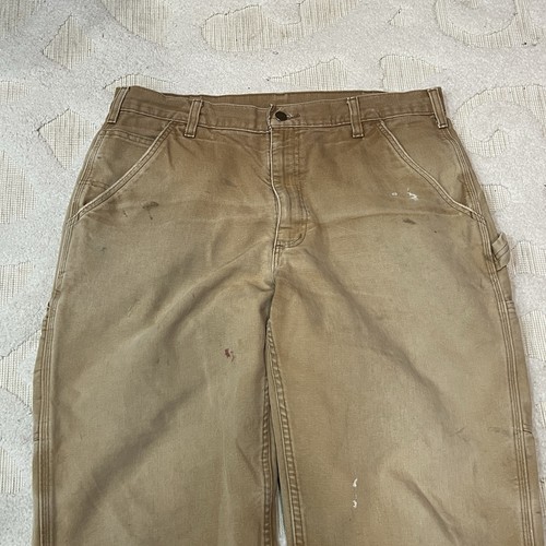 Vtg faded carhartt carpenter - carhartt,