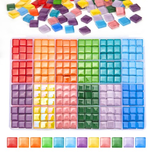 432 pcs glass mosaic tiles - pcs, 12