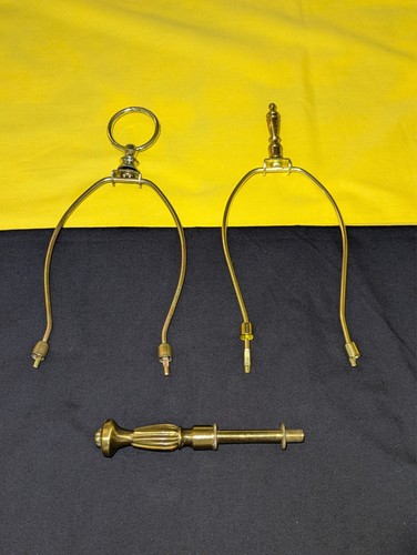 Vintage brass plated - plated, lamp
