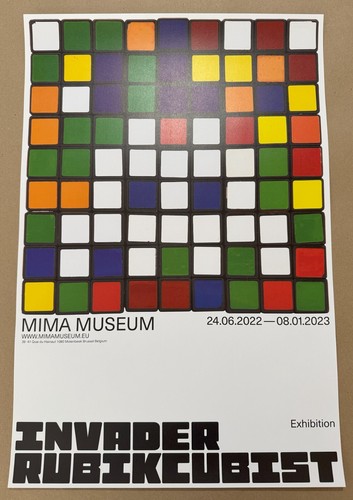 Space invader lithograph - invader,