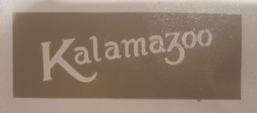 Vintage gibson kalamazoo logo - vintage,