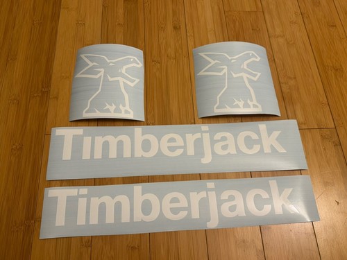 Timberjack replacement decals - replacement,
