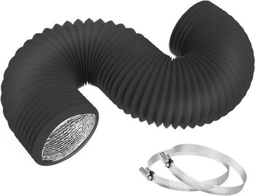 Flexible insulated dryer - flexible, vent
