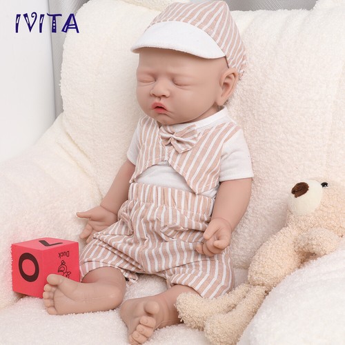 Sleeping reborn baby doll - sleeping,