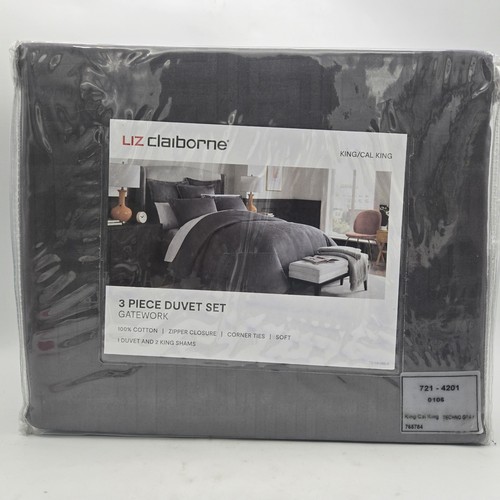 Liz claiborne king duvet - duvet, cover