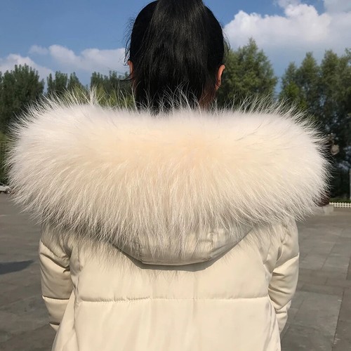 Real raccoon fur - raccoon,
