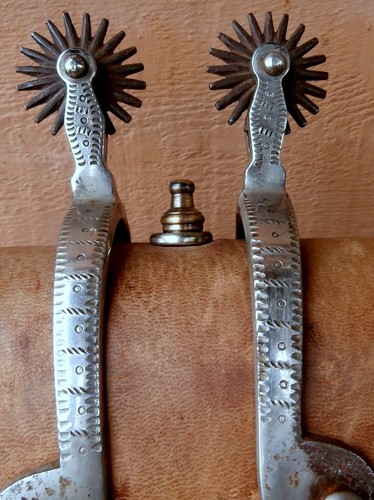 Antique old horse spurs - antique,