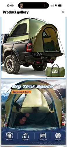 Truck bed tent pickup - truck, tent,