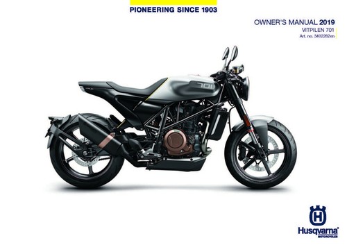 Husqvarna owners manual book - manual,