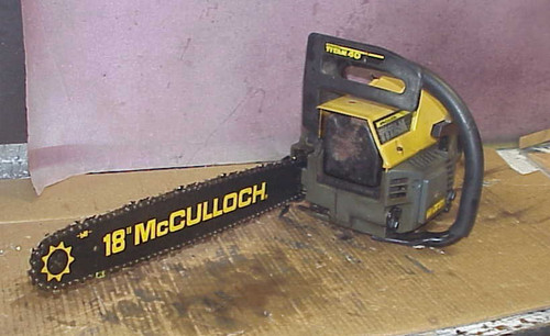 Mcculloch titan gas - mcculloch, 40