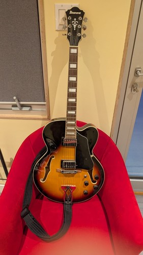 Ibanez af75 sunburst - ibanez,