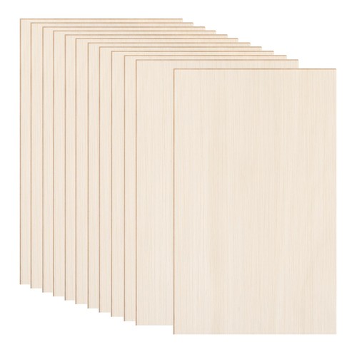 Basswood sheets pack - 12,