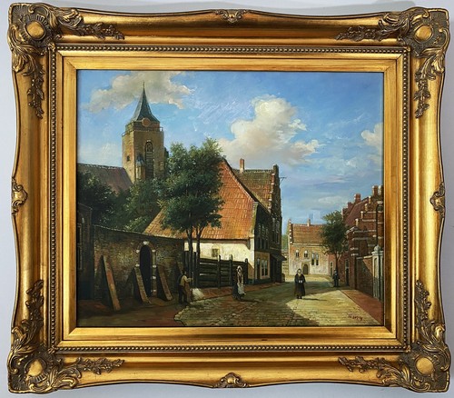 Large oil painting medieval - large,
