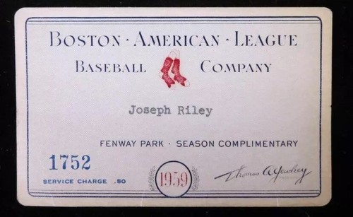 1959 baseball boston - baseball, sox