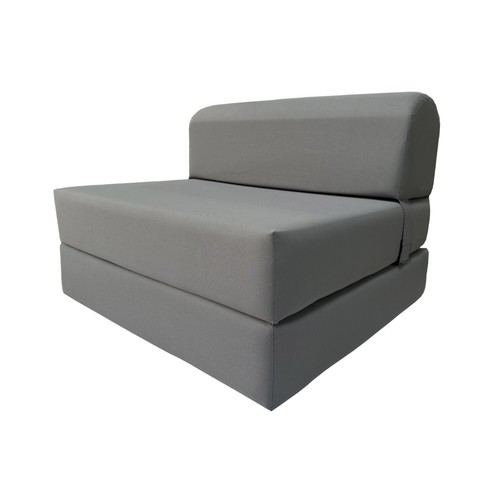 Gray sleeper chair folding - chair,
