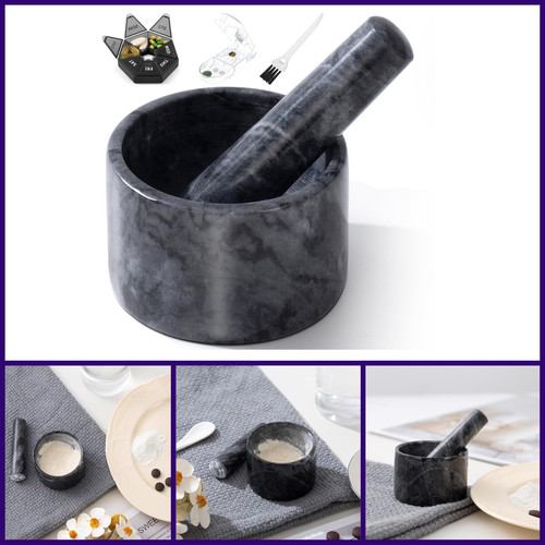 Mini pill crusher mortar - pill,