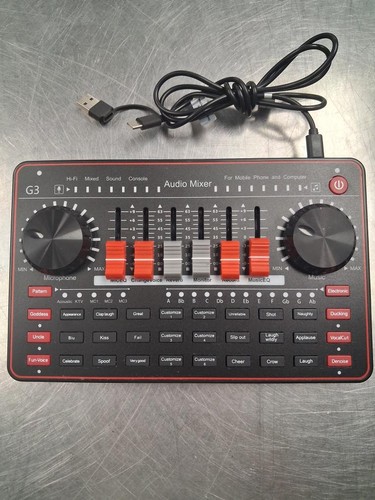 Used tenlamp audio mixer - used,