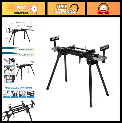 Universal miter saw stand - saw,