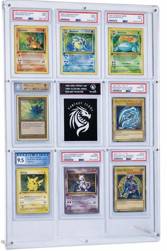 Graded trading card display - graded,