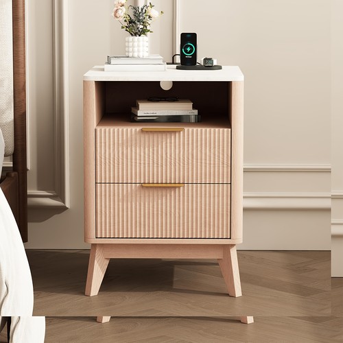 Nightstands with charging - nightstands,