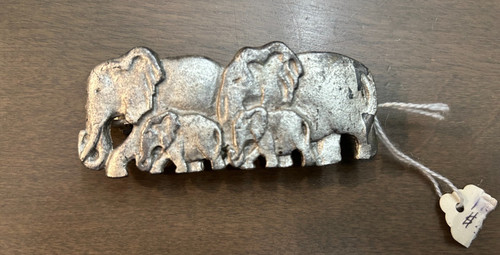 Vintage silver metal - silver,