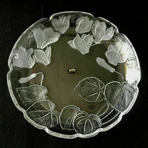 Vtg floral serving - vtg,