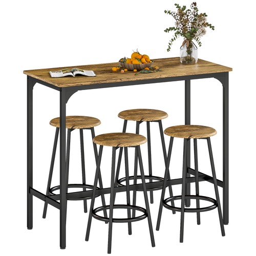 Piece bar table set - 5, for